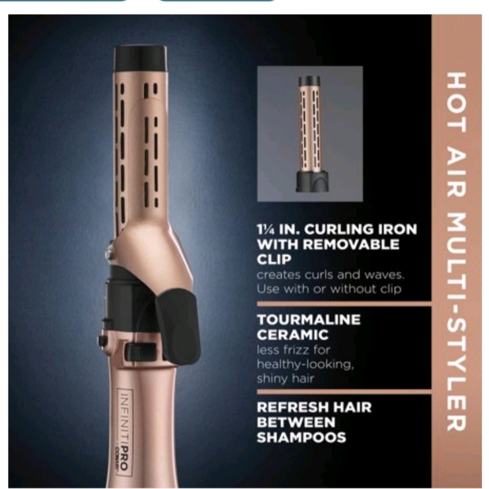 InfinitiPro by Conair Hot Air Brush Multistyler NE